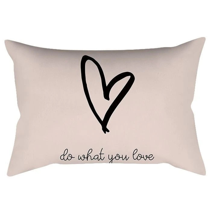 Stylish Nordic Printed Lumbar Cover