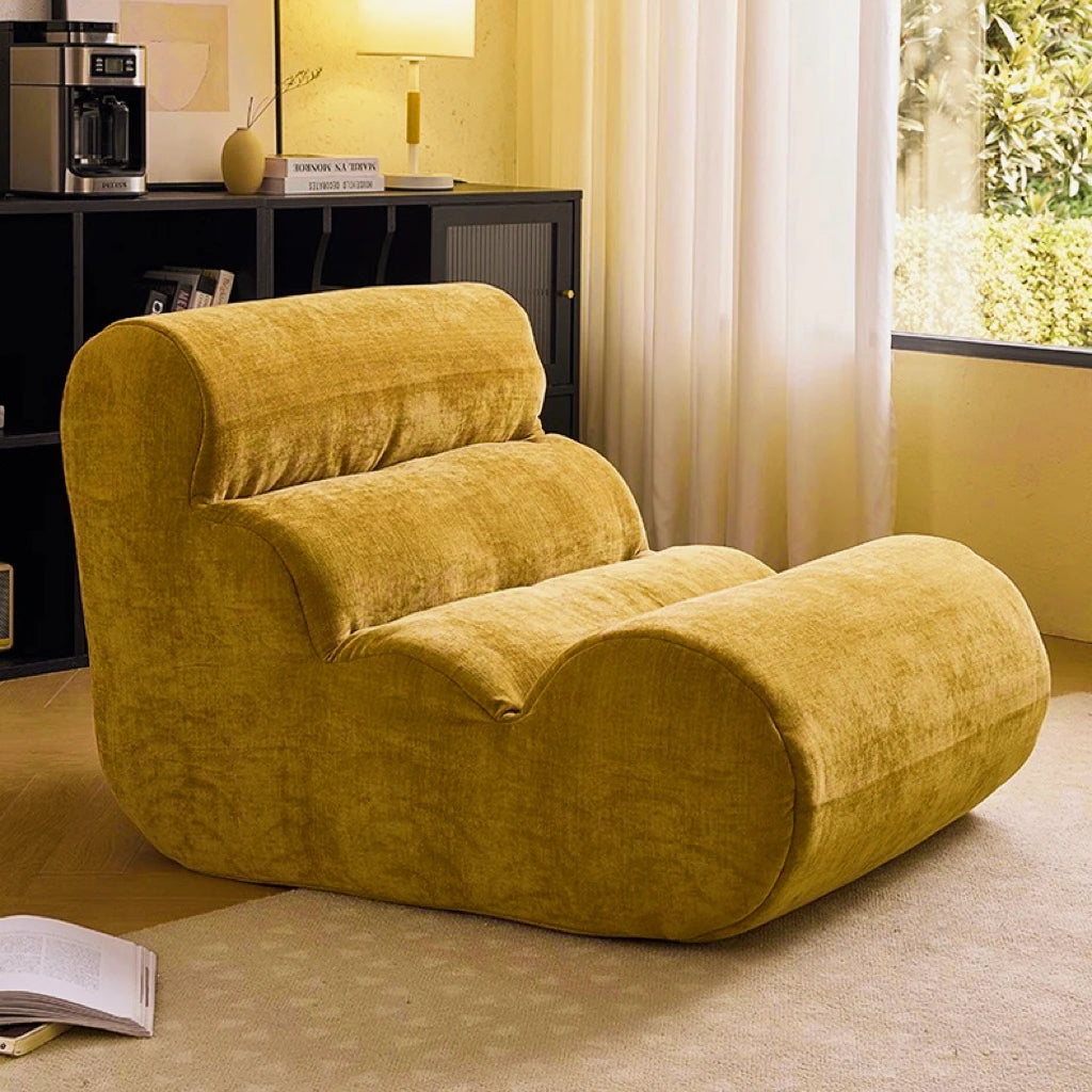 Modern Curved Lounge Chair Sofa