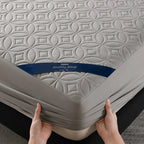 Soft Waterproof Quilted Mattress Cover