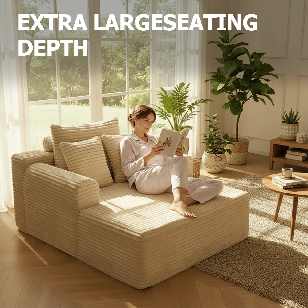 Convertible Memory Foam Sofa Bed