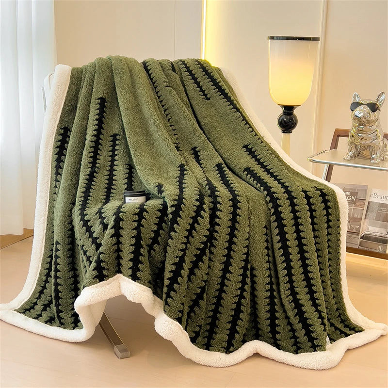 Thick Flannel Winter Blanket