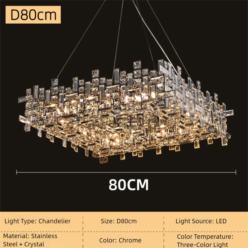 Luxury Italian Crystal Chandelier