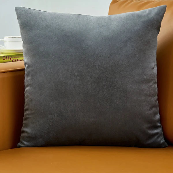 Plush Velvet Sofa Cushion Cover