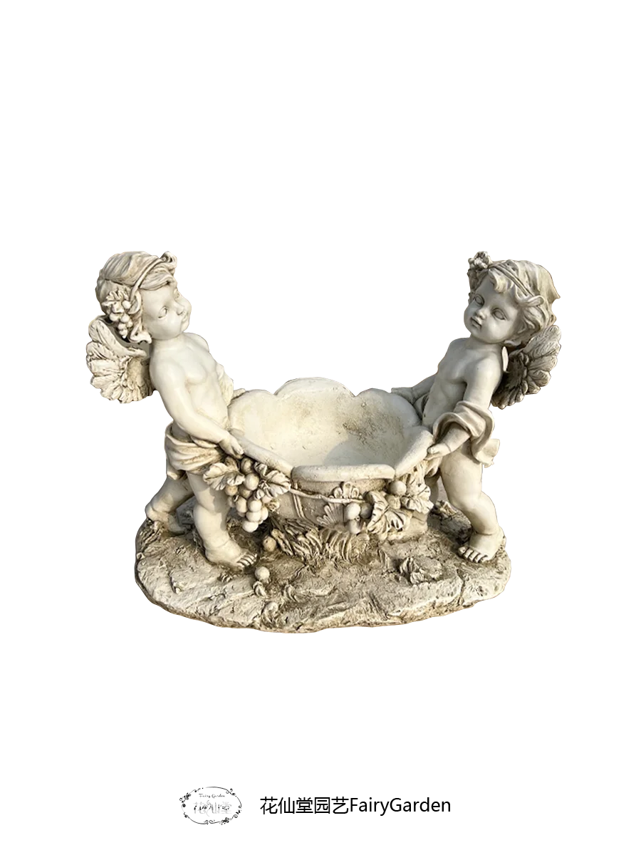 European Angel Garden Fountain Sculpture