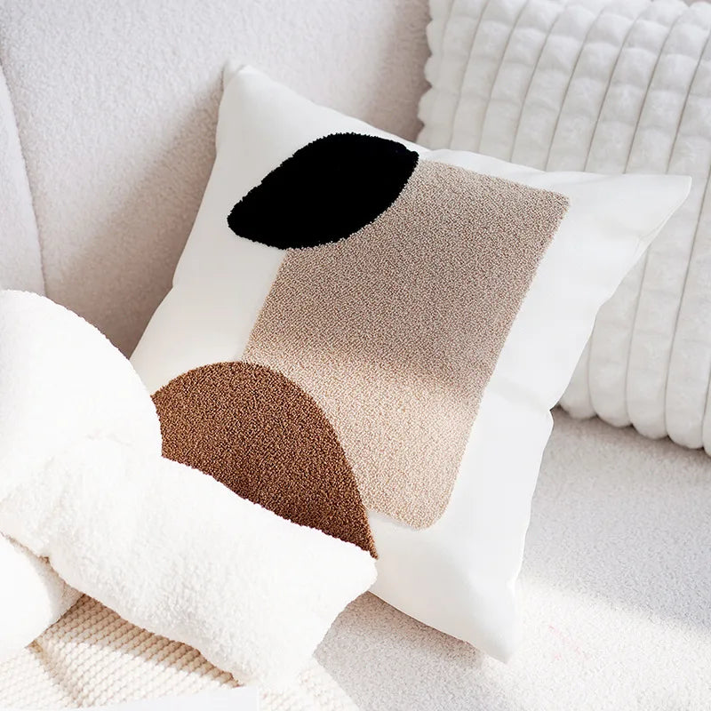 Modern Cream 45x45cm Cushion Cover