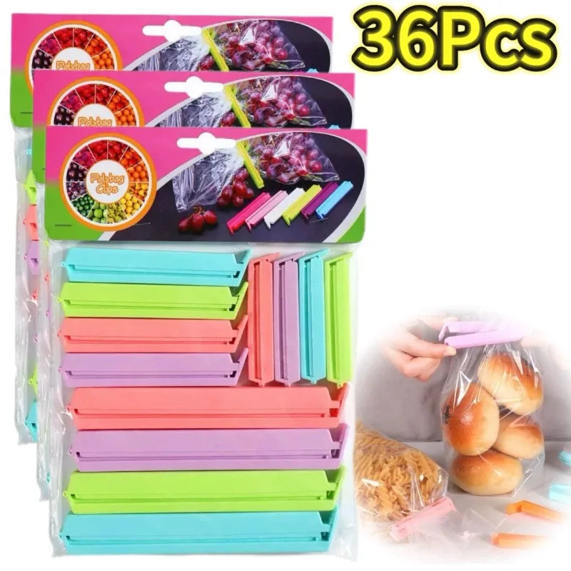 Reusable Food Bag Clips Sealers