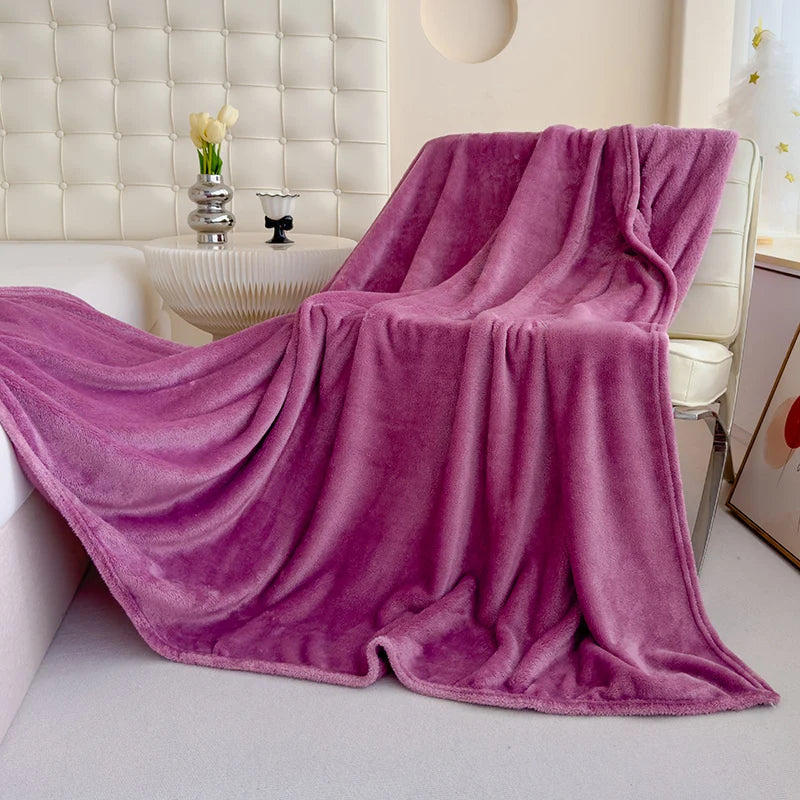 Ultra Plush Microfleece Throw Blanket