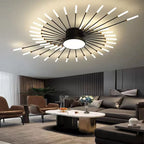 Fan-Shaped LED Ceiling Lamp