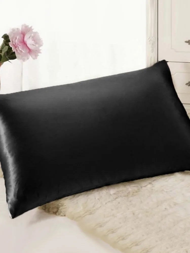 Luxury Queen Mulberry Satin Pillowcase