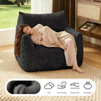 Fuzzy Giant Bean Bag Chair