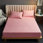 Waterproof Quilted Fitted Mattress Cover