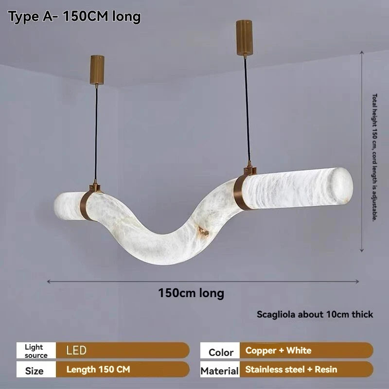 Luxury Marble Chandelier Pendant Light