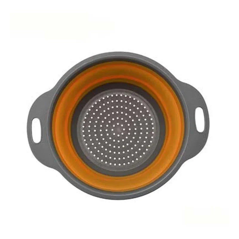 Foldable Kitchen Drain Basket Strainer