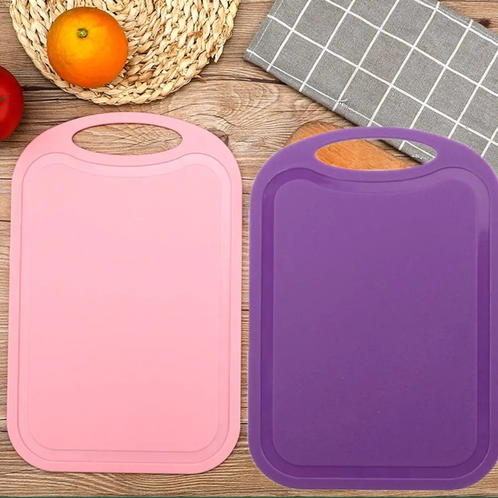 Non-Slip Colorful Plastic Cutting Board