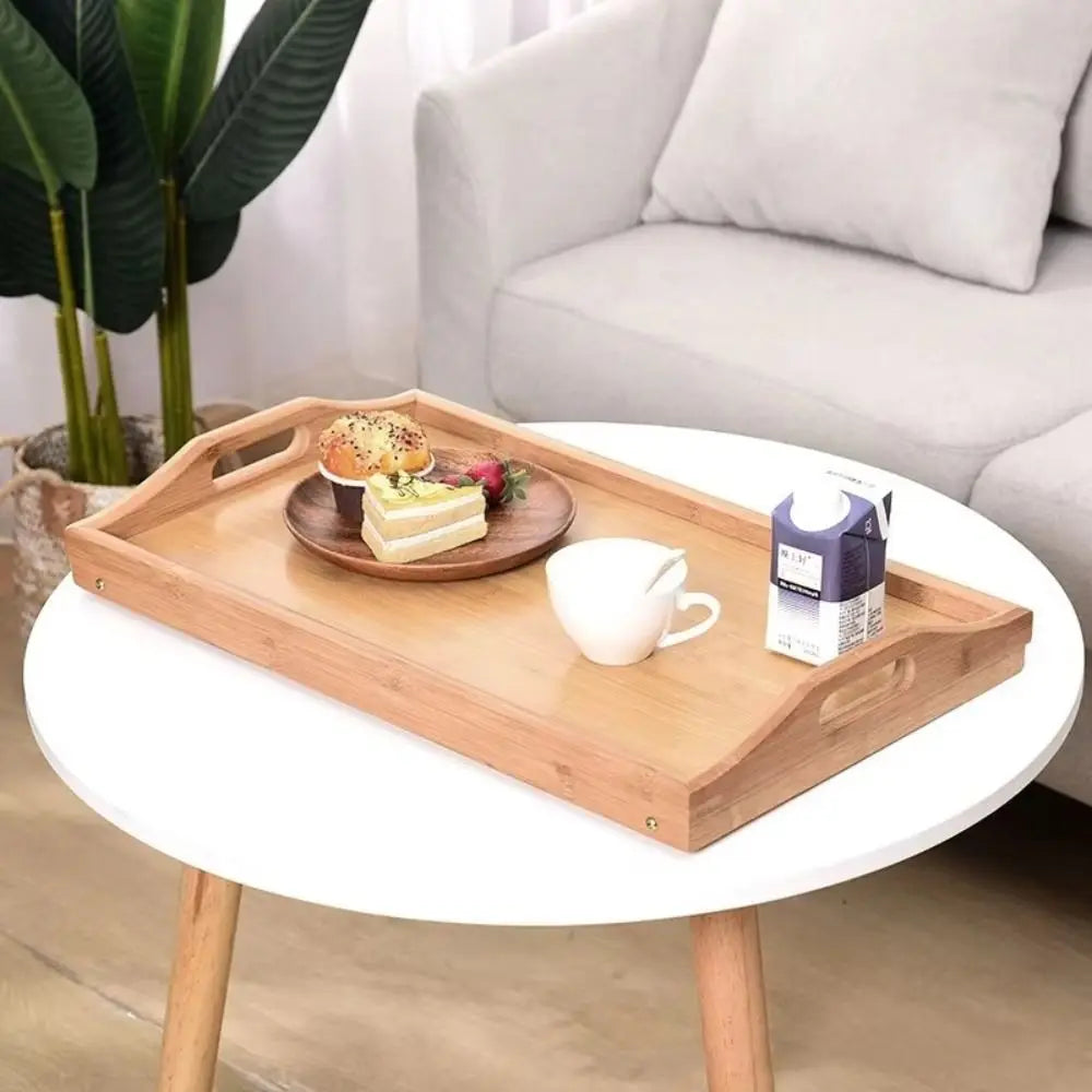 Bamboo Folding Breakfast Table