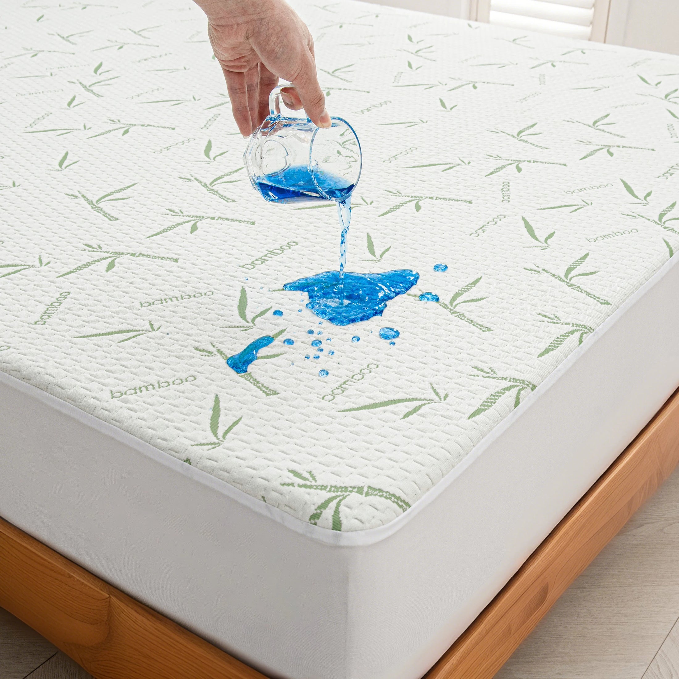 Bamboo Waterproof Cooling Mattress Protector