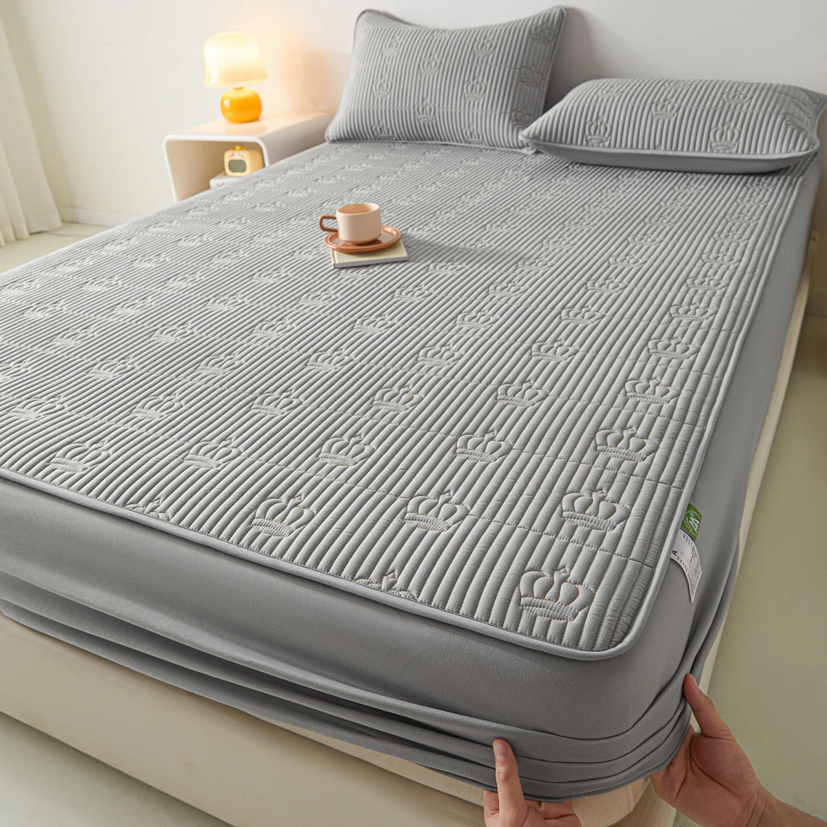 Antimicrobial Quilted Mattress Protector