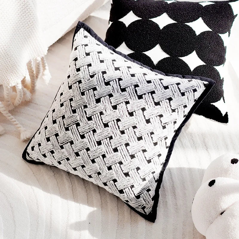 Modern Cream 45x45cm Cushion Cover