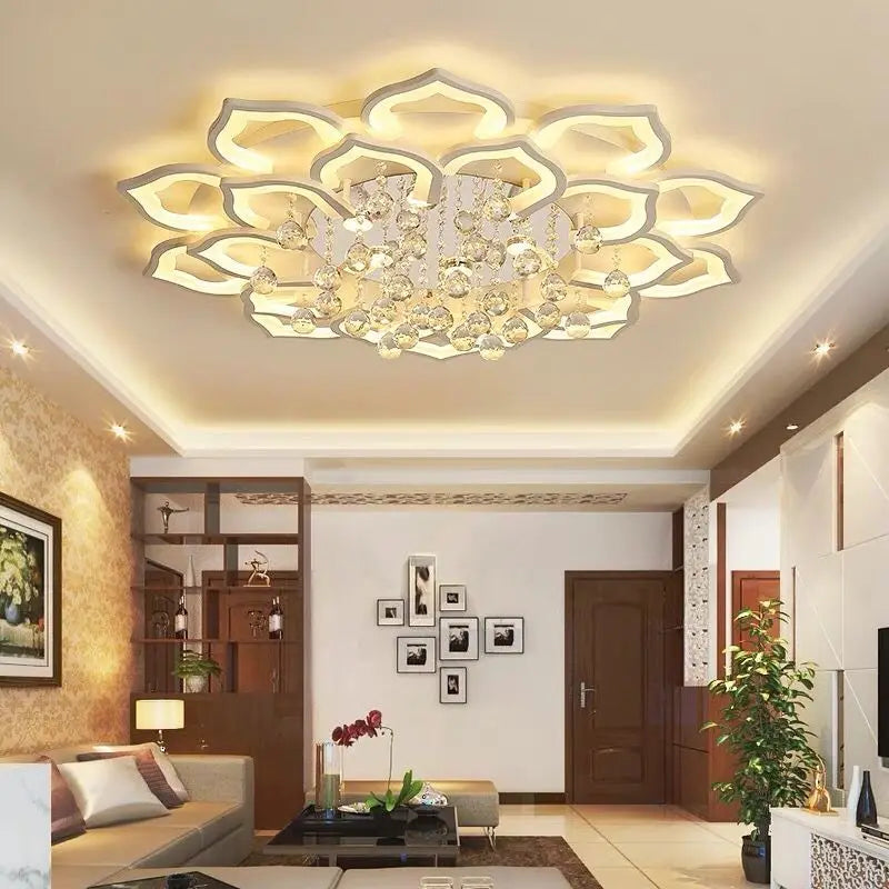 Modern Crystal Pendant Chandelier Lighting