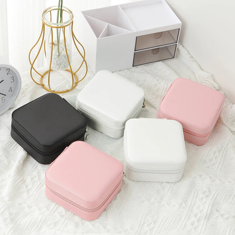 Elegant Travel Jewelry Storage Box