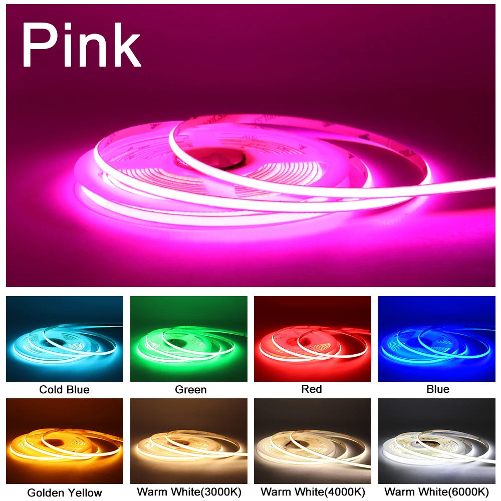 Flexible COB LED Strip Light Bar