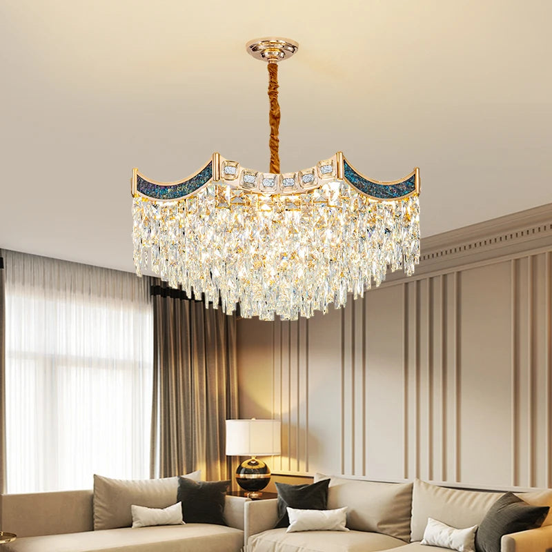 Elegant Crystal Chandelier Designer Light