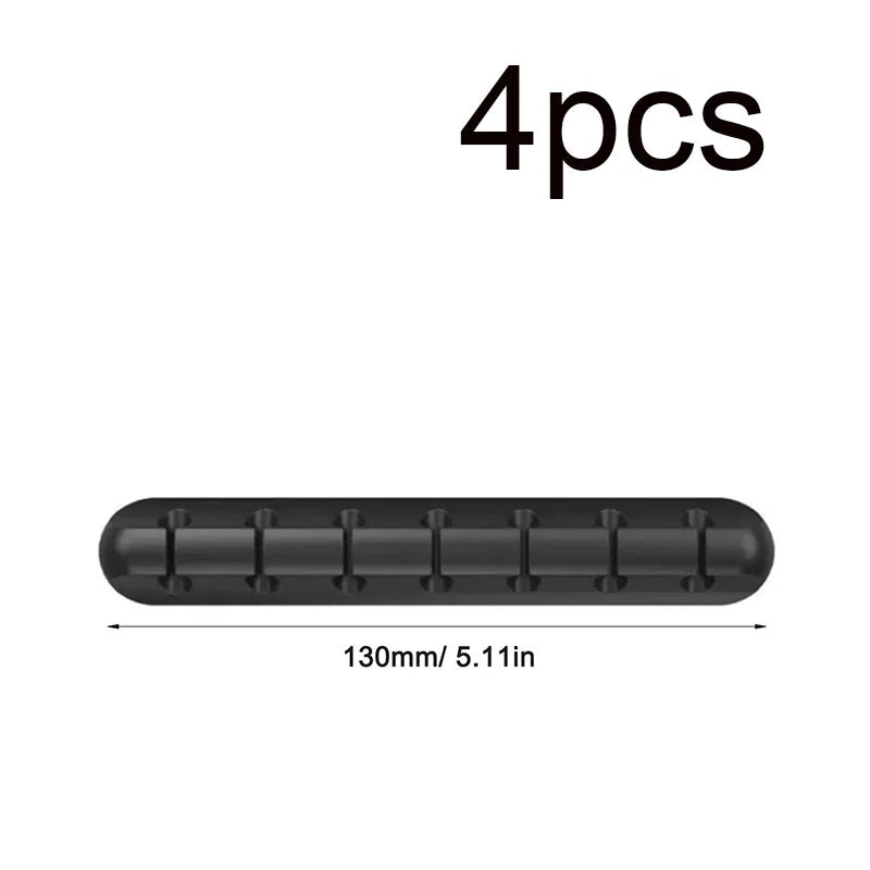Silicone Cable Management Clips