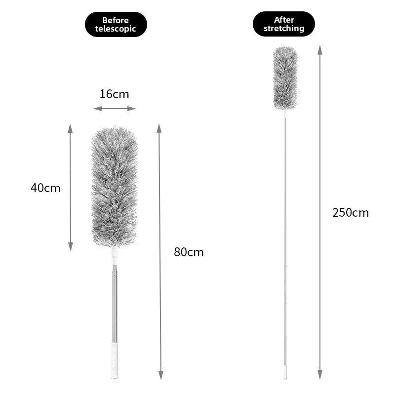Extendable Microfiber Duster Pole