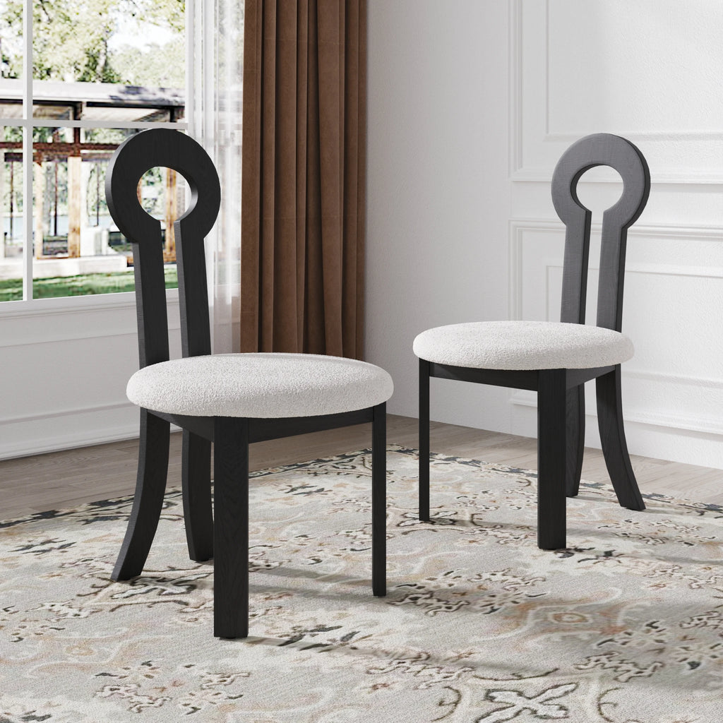 Modern Wooden Dining Chairs Set