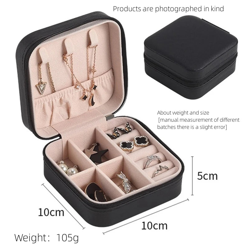 Elegant Travel Jewelry Storage Box