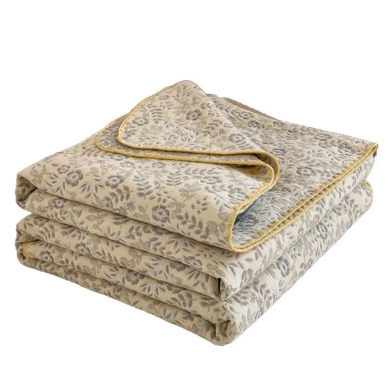 Cotton Gauze Summer Quilt Blanket