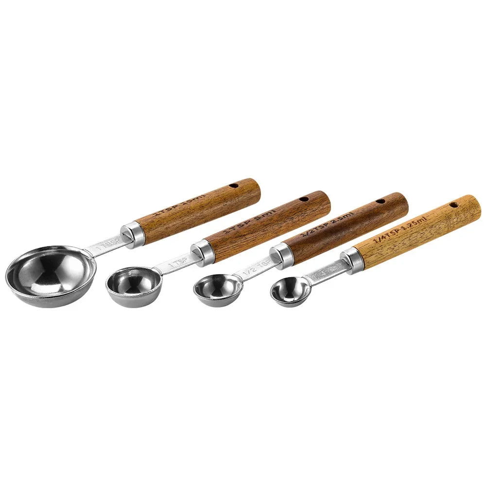 Premium Stainless 4-Piece Measuring Spoons