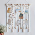 Boho Tassel Photo Display Hanger