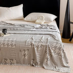 Bamboo Fiber Jacquard Cooling Blanket