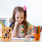 Bamboo Toothbrush Holder with Drainage