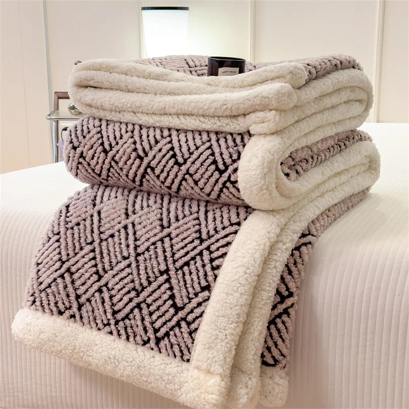 Luxury Double Layer Fleece Blanket