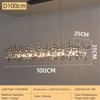 Luxury Italian Crystal Chandelier