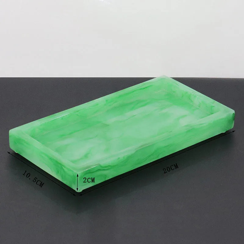 Marble Resin Storage Tray