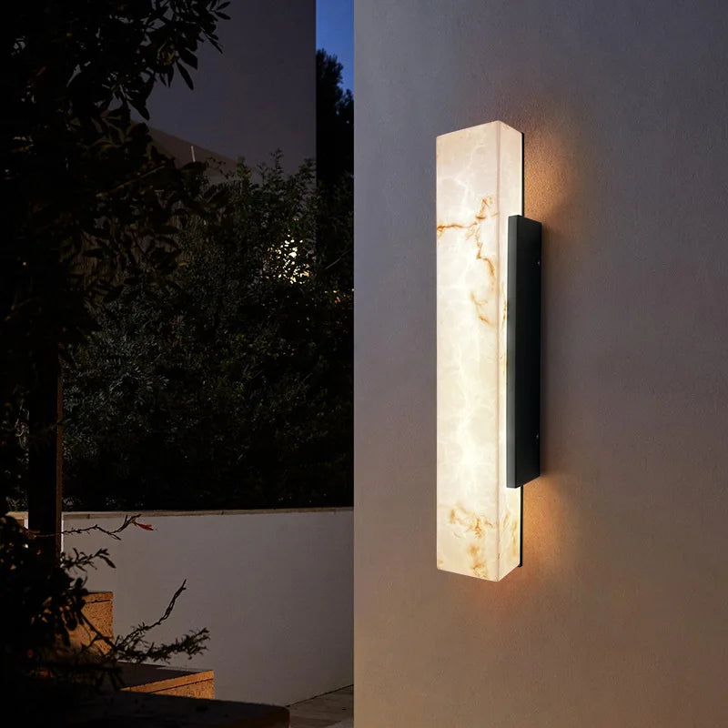 Waterproof Marble LED Wall Light
