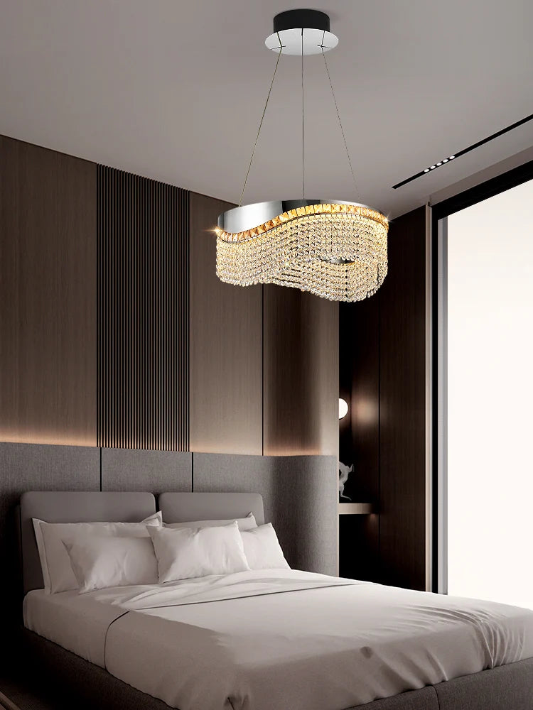 Luxury Crystal LED Pendant Chandelier