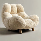 Luxury Velvet Ergonomic Living Chair
