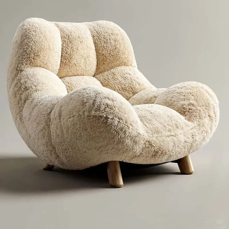 Luxury Velvet Ergonomic Living Chair