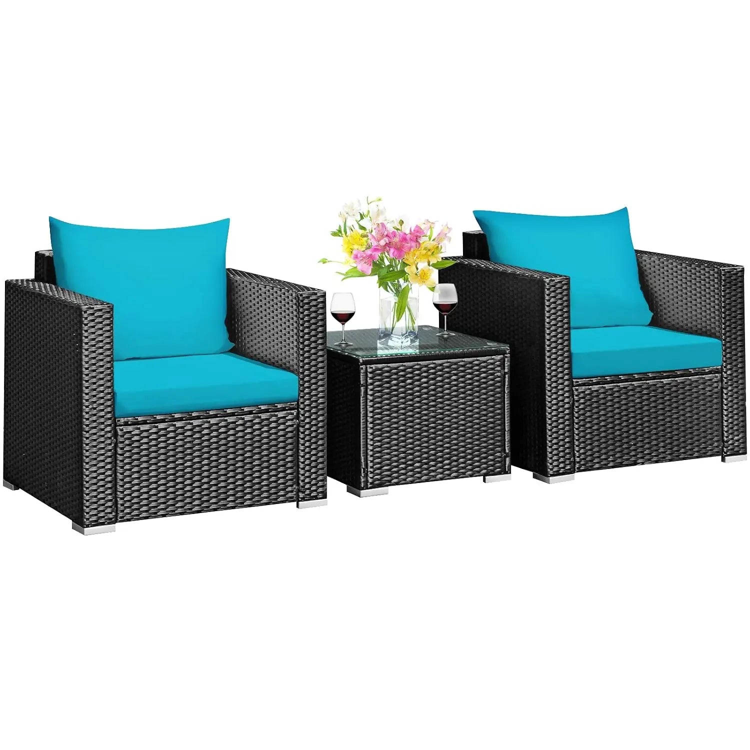 Premium Rattan Patio Set