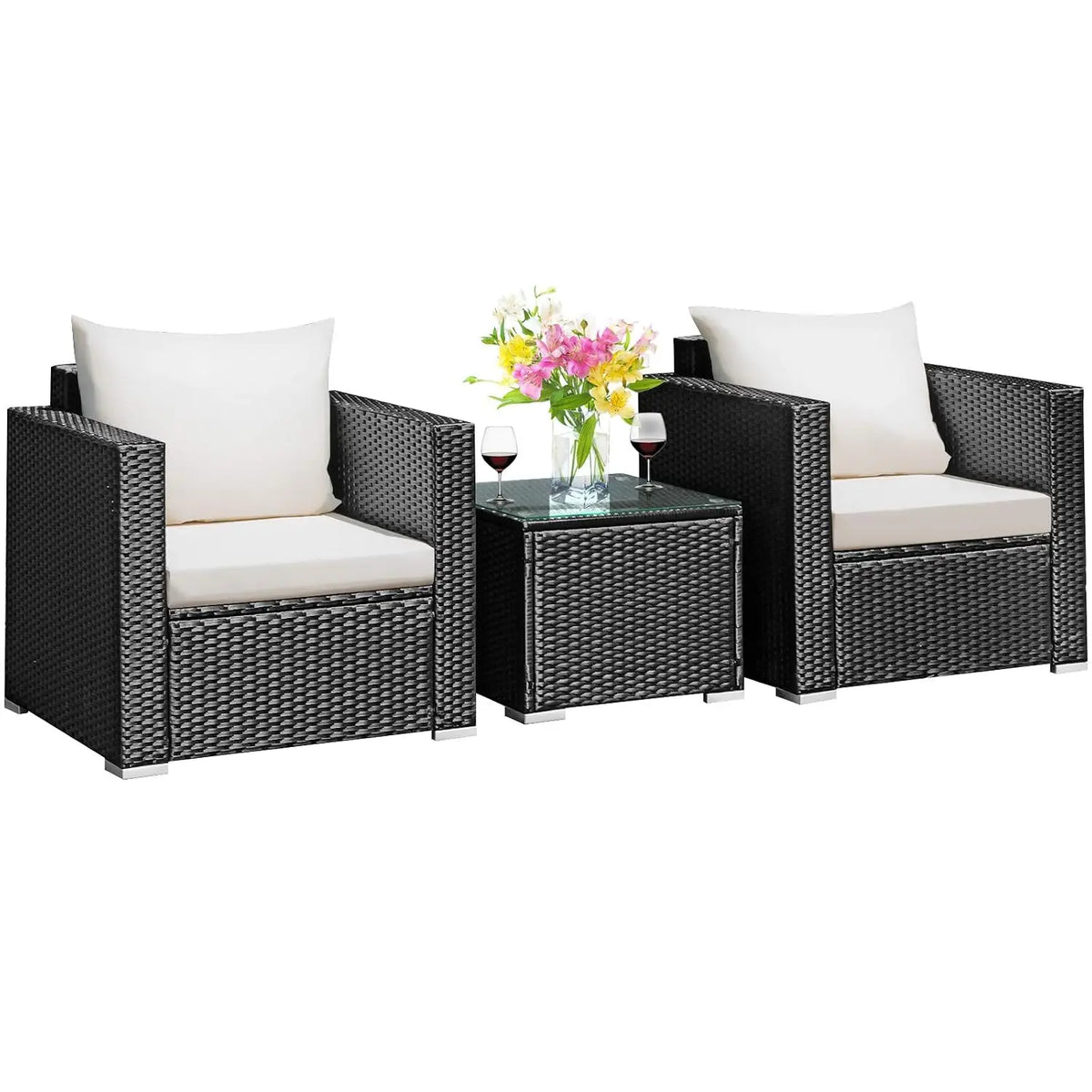 Premium Rattan Patio Set