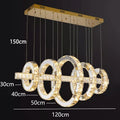 Modern Crystal Pendant Chandelier
