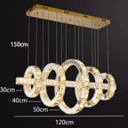 Modern Crystal Pendant Chandelier