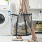 Breathable Mesh Laundry Storage Basket