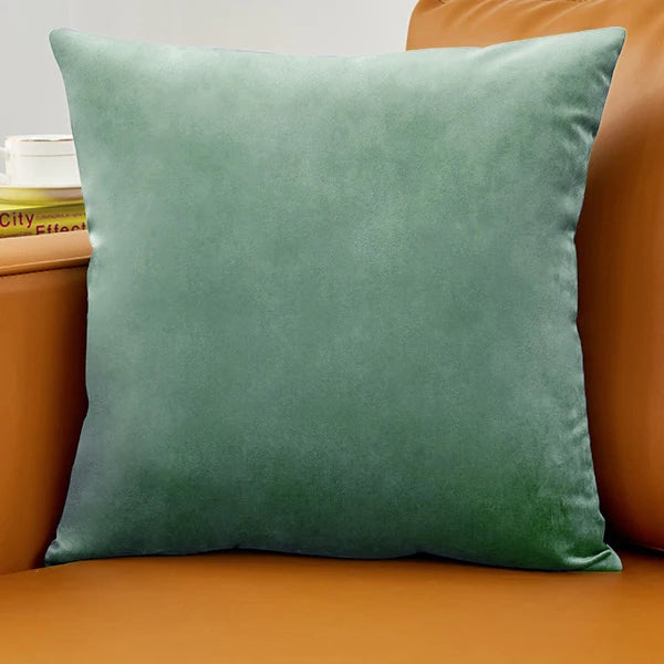 Plush Velvet Sofa Cushion Cover