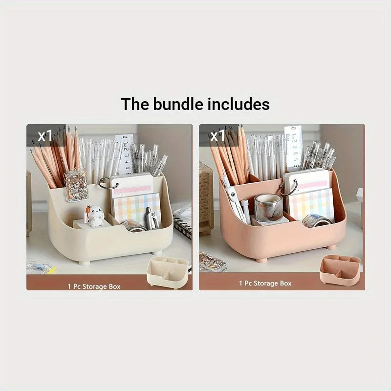 Five-Grid Acrylic Desktop Organizer