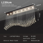 Modern Crystal Chandelier Pendant Lamp